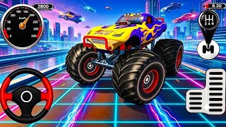 Monster Truck Mega Ramp Madness - Impossible Monster Truck Stunt - Android Gameplay screenshot 2