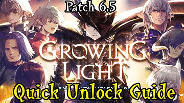 Patch 6.5 Quick Unlock Guide