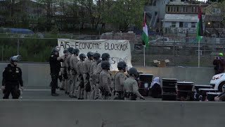 Protesters block Golden Gate Bridge, I-880