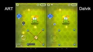 Celebrity ART vs Dalvik on Nook HD+ Running CM11 Android KitKat 4.4.2 Wealth