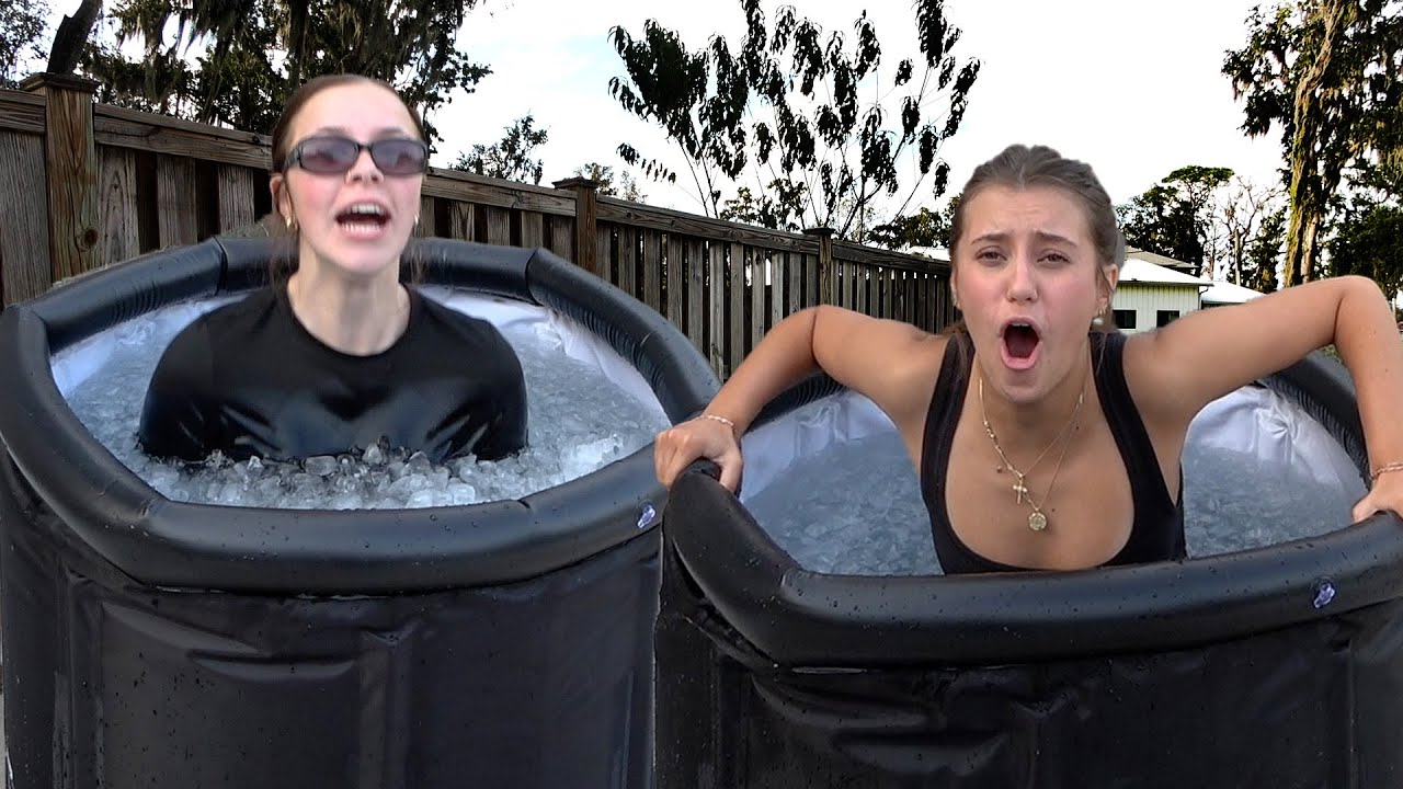 Ice Bath Challenge 😱