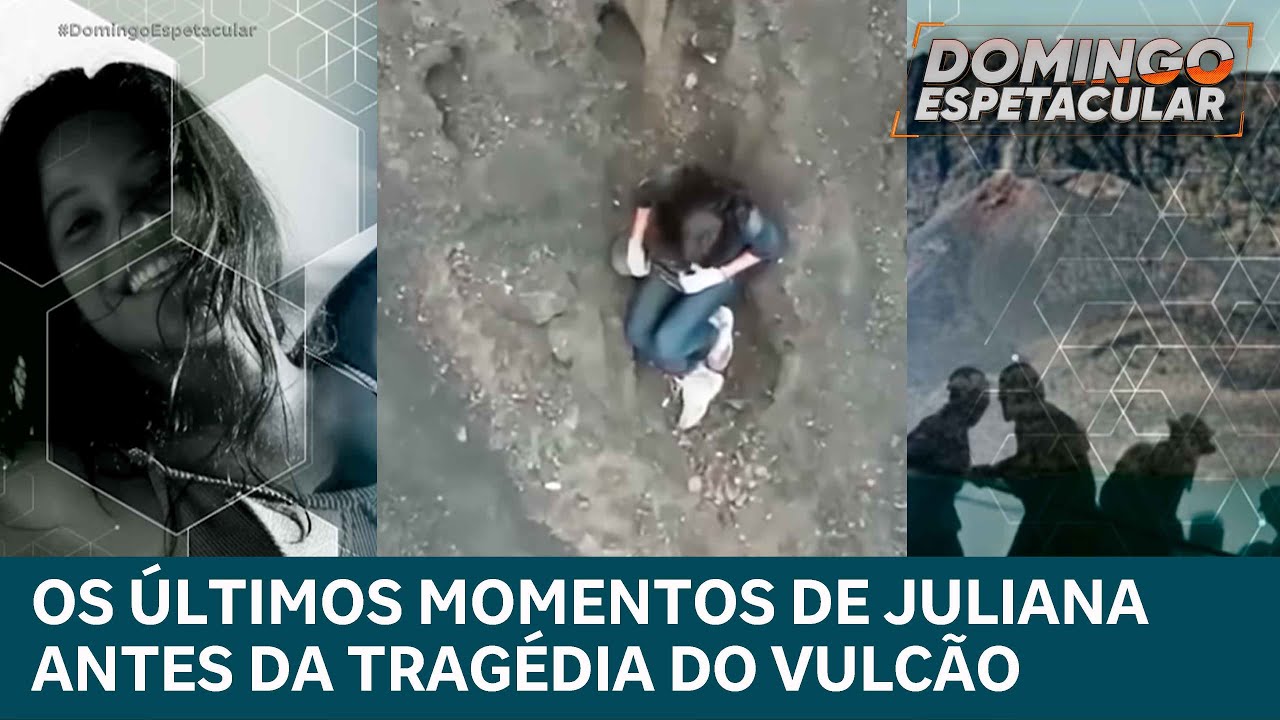 Veja os últimos passos de Juliana Marins antes de morrer na trilha pelo vulcão | DOMINGO ESPETACULAR