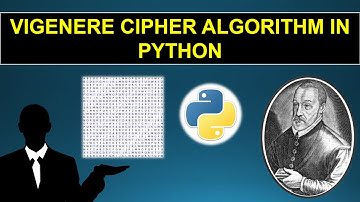 | Vigenere cipher algorithm in Python | | AK |