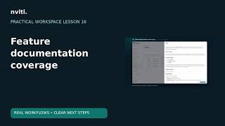 16 | Feature documentation coverage | Nviti