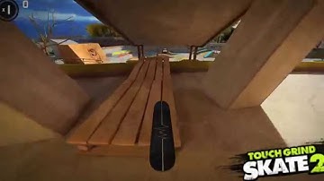 Touchgrind Skate 2 : pop shuvit boardslide
