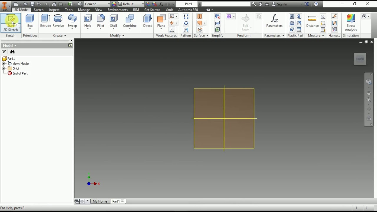 Insert Tool Inventor How to design drive insert using Autodesk inventor - YouTube
