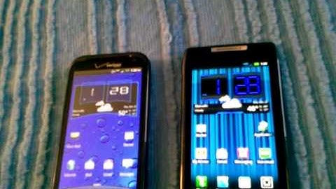 HTC Rezound vs Droid Razr