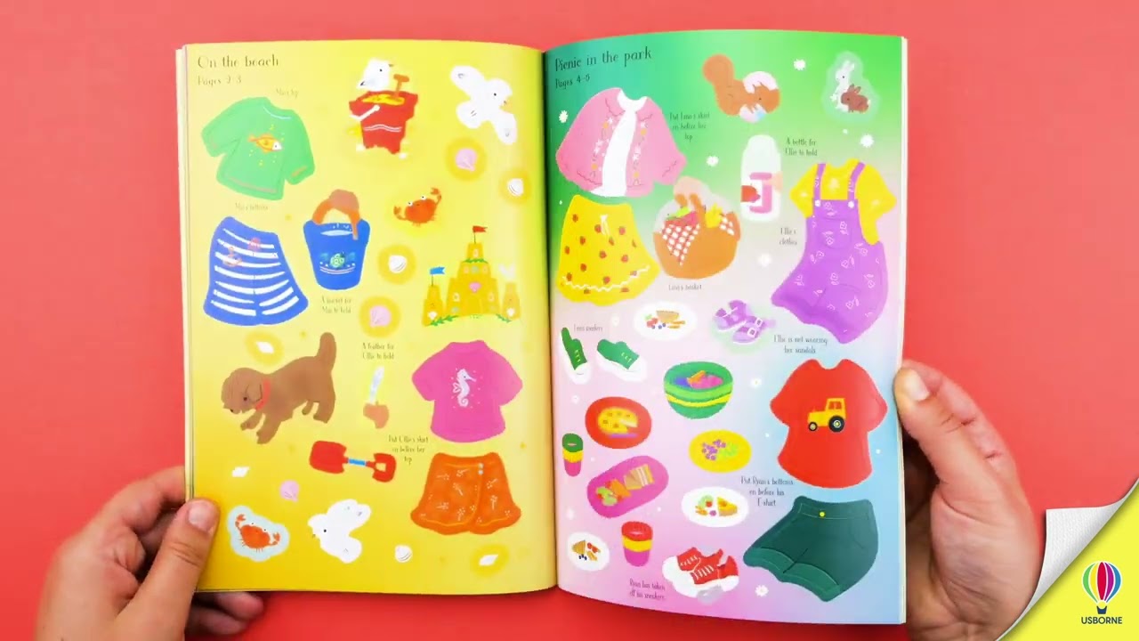 Little Sticker Dolly Dressing - Summer Fun