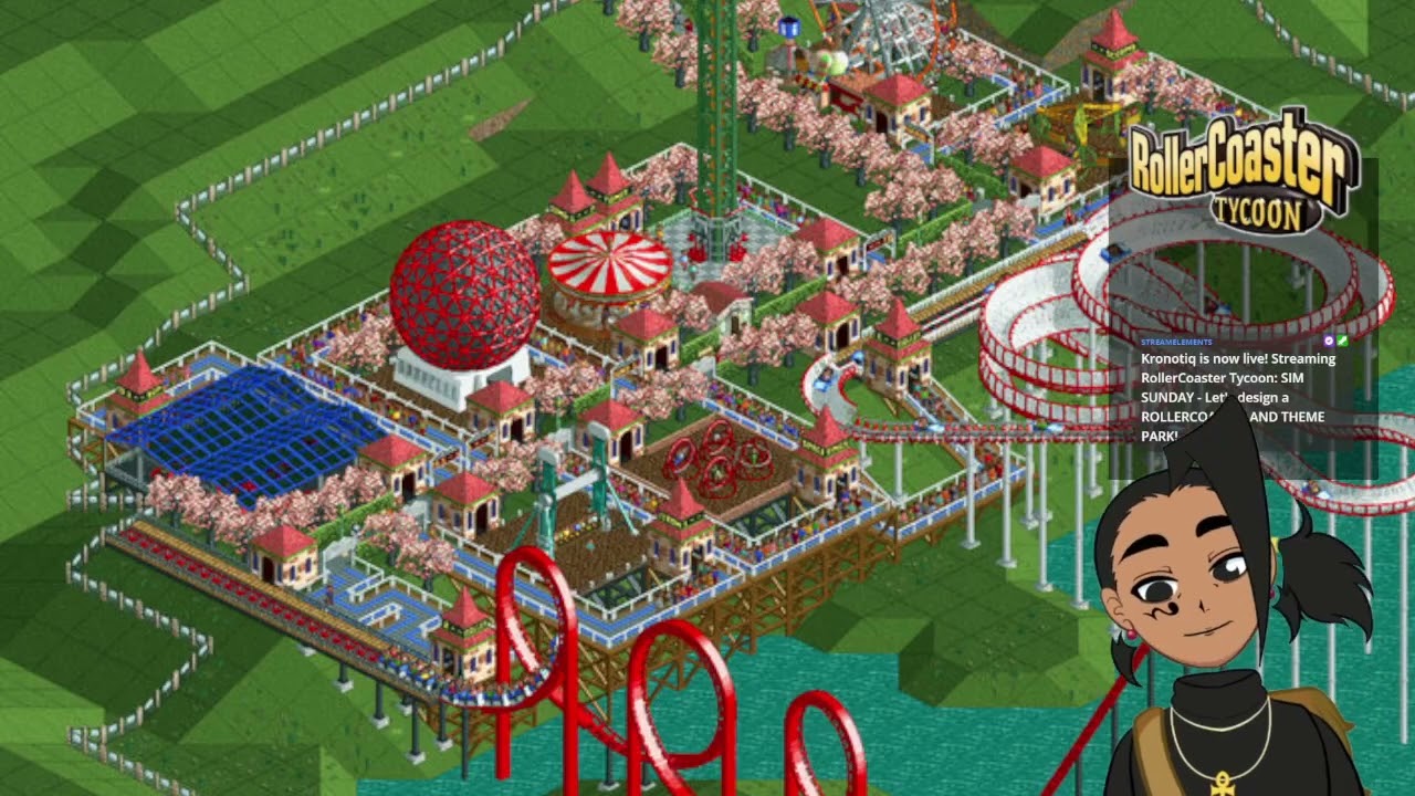 RCTW - Blog #27 - Upcoming Streams - RollerCoaster Tycoon - The Ultimate  Theme park Sim