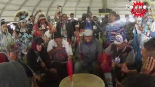 Walking Buffalo Singers Sunday @ Enoch Powwow 2016