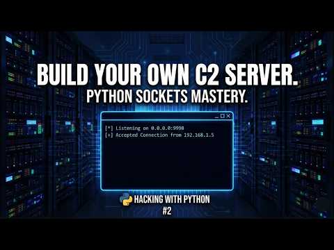 Making Basic Networking Tools With Python (Black Hat Python Hacking #2) thumbnail