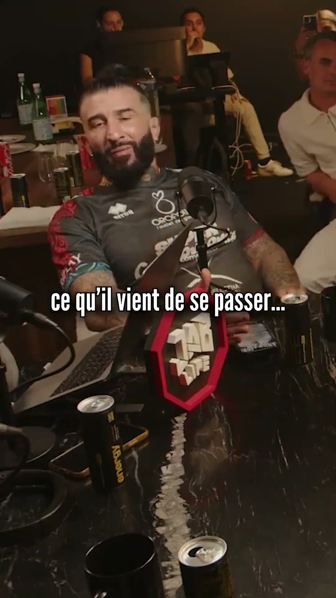 L'énorme déception en plateau pendant notre Live Gane-Aspinall #combat #podcast #mma #eyepoke #ufc