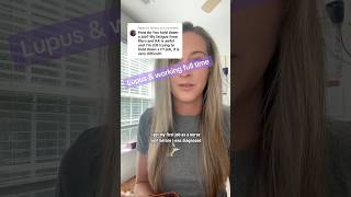 Lupus and working a job #lupusawareness #lupusawarenessmonth #lupuswarrior