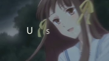AMV Typography Edit - Unstoppable I Fruits basket - After Effects