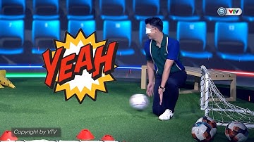 Bóng đá là số 1 | MC Tuấn Tú và thử thách "bịt mắt bắt gôn "
