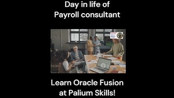 Day in Life of Oracle Fusion Payroll Consultant #shorts #paliumskills #oraclefusionhcmtraining #hcm