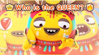 Who is the queen? 👑🔥🔥 | cartoon for kids best song and animation
