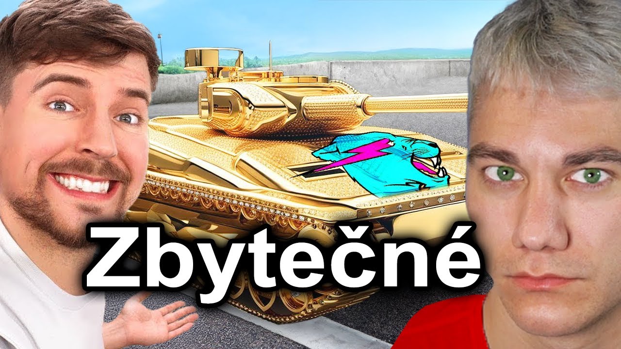 HLOUPĚ DRAHÉ VĚCI KTERÉ MRBEAST VLASTNÍ