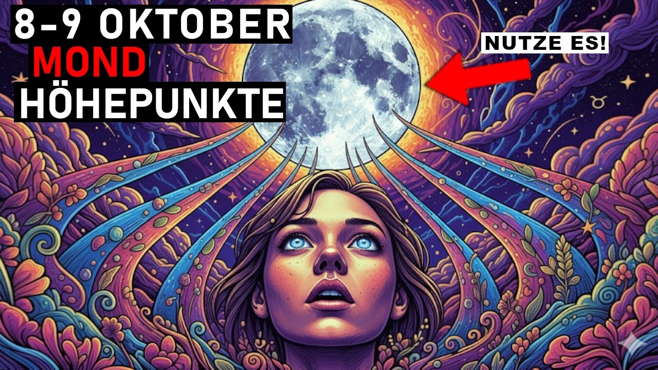 Mond in Stier MORGEN! 3 Dinge die du VOR diesem ENERGIEWECHSEL tun MUSST - 8. Okt 2025!