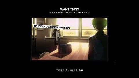 text animation | vegas pro tutorial