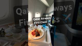 Qatar Airways First Class #qatarairways #firstclass #boeing777