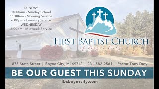Sunday Morning 5/24/26 - "A Fitting Memorial" - Pastor Tony Duty