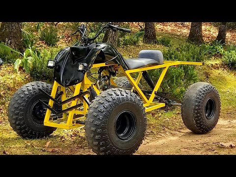 HOMEMADE SHIFTER QUAD - MONSTER QUAD ATV X2