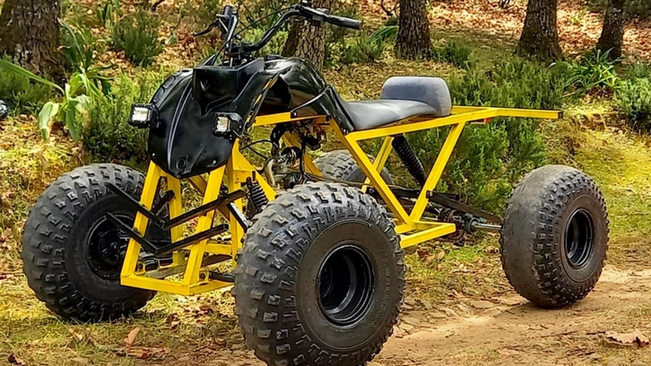 Homemade Shifter Quad Monster Quad Atv X2 Youtube