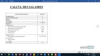 Principe de calcul du net à payer d'un salarié