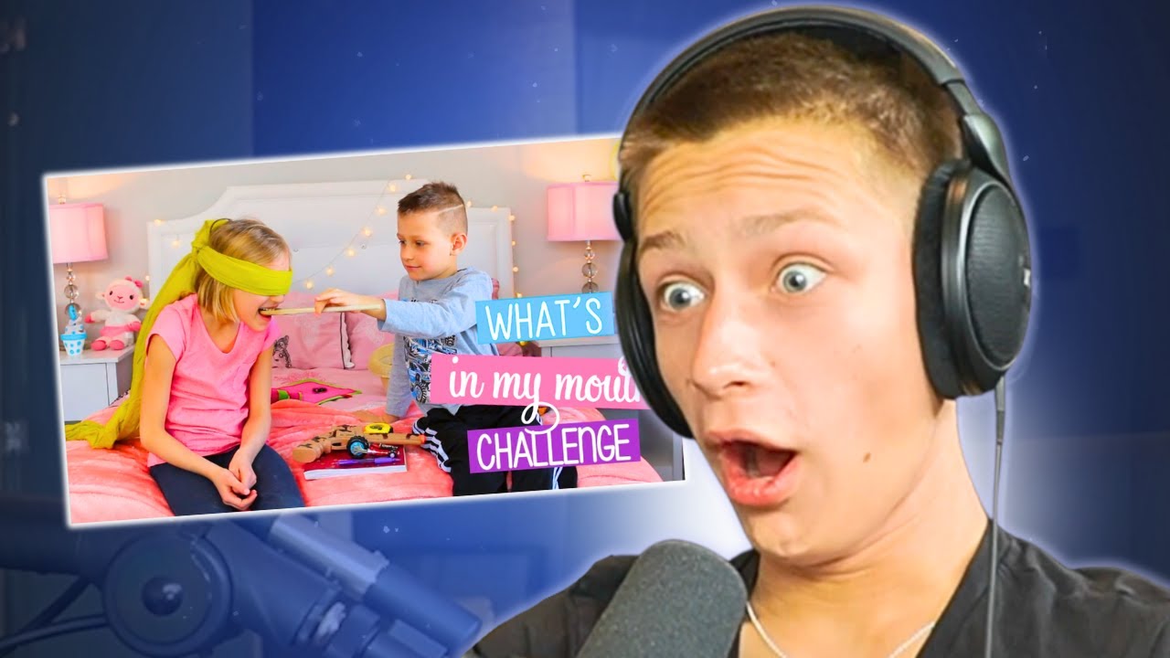 REACTING TO MY FIRST SIS VS BRO VIDEO