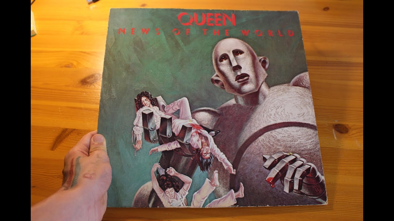 Queen - News Of The World (Vinyl) | UNBOXING - YouTube