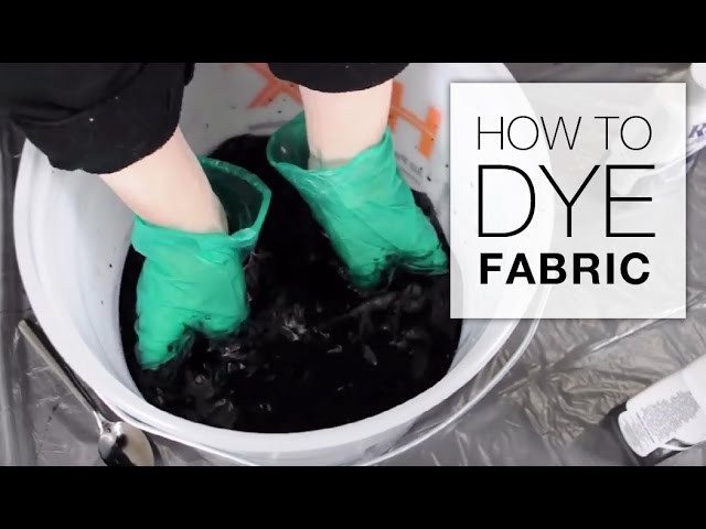 How to Dye Your Clothes Back to Black 