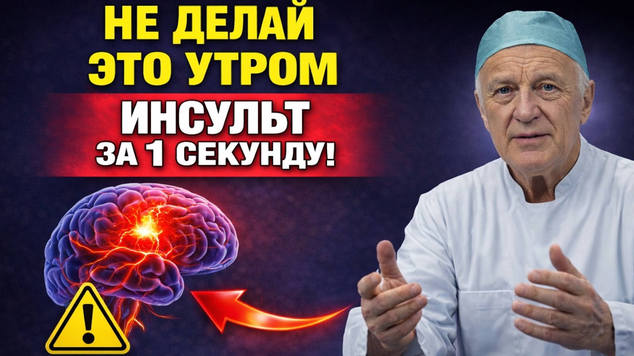 Утренний скачок давления: почему инсульт случается на рассвете