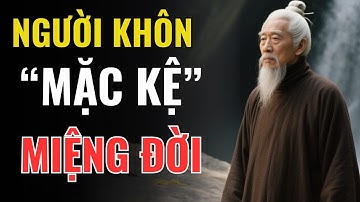 Cổ Nhân Dạy: Càng Khôn Càng Biết Mặc Kệ Miệng Đời – Bí Quyết Giữ Vững Nội Tâm Giữa Thị Phi