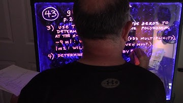 OpenStax Precalculus 3.4 (Graphs of Polynomial Functions) Section Exercises 43-47 Odds