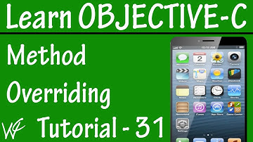 Free Objective C Programming Tutorial for Beginners 31 -  Method Overriding in Objective C