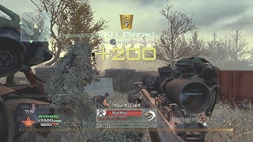 MW2 Wasteland Nuke - The Easiest Map & Gun To Get Nukes?