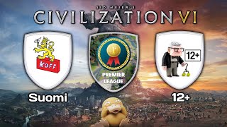 12+ vs Suomi CPL  Civilization 6