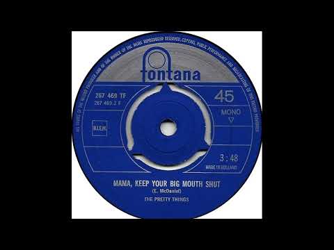 The Pretty Things - Mama, Keep Your Big Mouth Shut -Fontana Records Holland released 1965