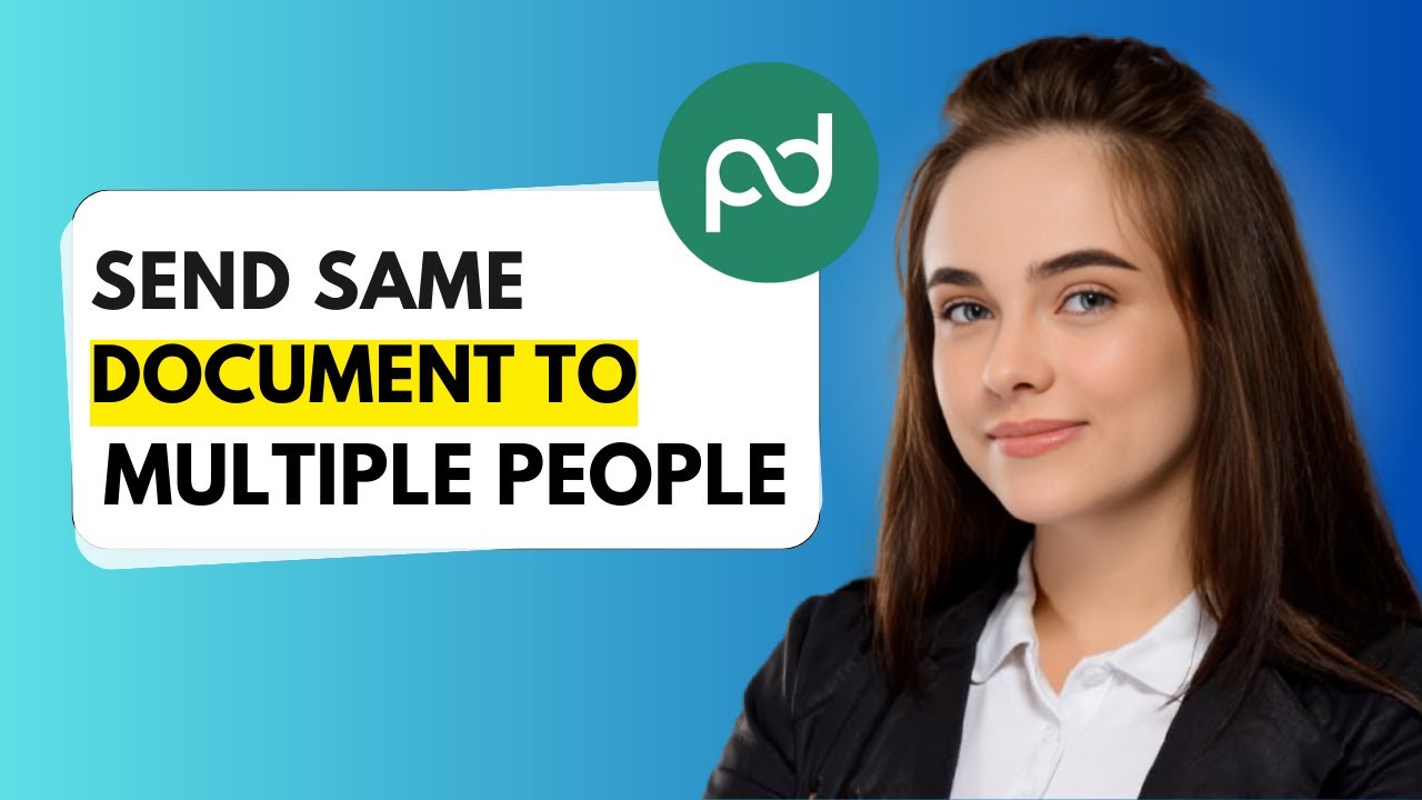 How To Send Same Document To Multiple People In PandaDoc (2025 Updated ...