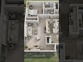 Beautiful Three Bedroom Apartment 3D Floor Plan Design | Modern Home Layout #floorplan #houseplan