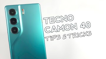 Top 10 Tips & Tricks Tecno CAMON 40 You Need To Know!