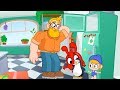 Penguin In The Fridge! | My Magic Pet Morphle | Cartoons For Kids | Morphle's Magic Universe |