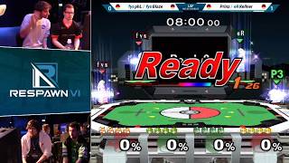 R6 - fys | phL / fys | Blaze Vs. Prinz / eR | Kellner - Losers Semi Final - SSBM Doubles screenshot 5