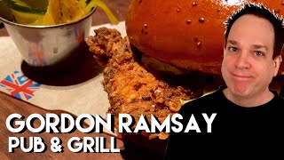 GORDON RAMSAY Pub & Grill Las Vegas SPICY Chicken Sandwich