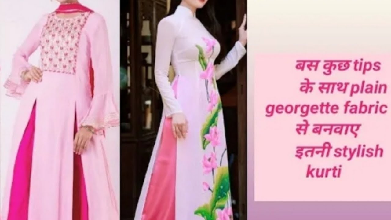 Buy Stylish Georgette Kurtas For Women Online In India At Discounted Prices