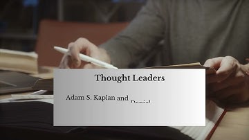 Adam and Daniel Kaplan - Respected Business Leaders