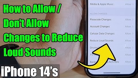 iPhone 14/14 Pro Max: How to Allow / Don