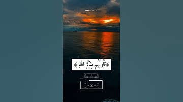 سعد الغامدي/تلاوة خاشعة يخشع له القلب أيات من سورة الرعد﴿٢٨﴾أرح قلبك 🤲🌺💯❄️💦🌺✍️