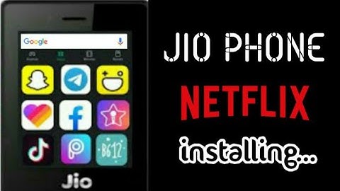 How to install Net flix app in Jio phone | without Omni SD | in Tamil